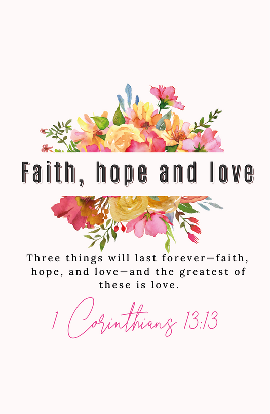 Faith, Hope and Love Arte Digital