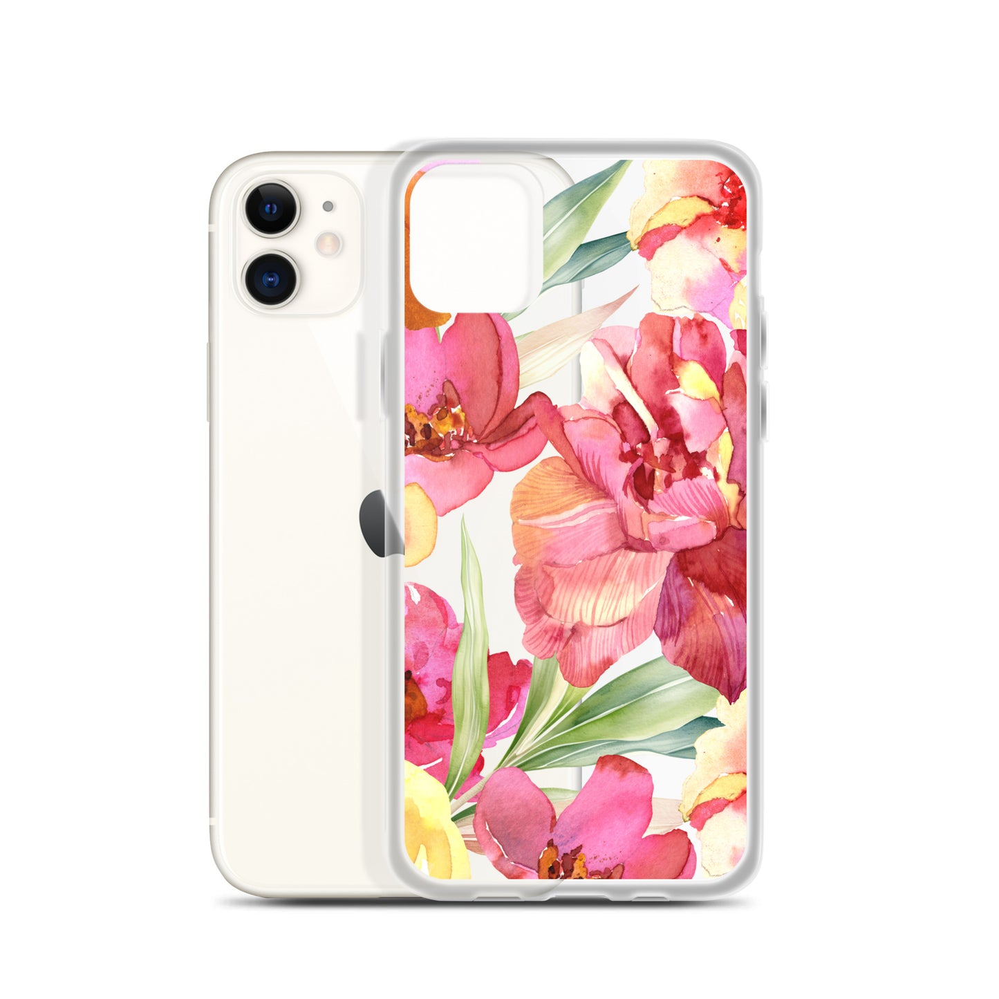 Funda transparente Blossom Burst para iPhone®