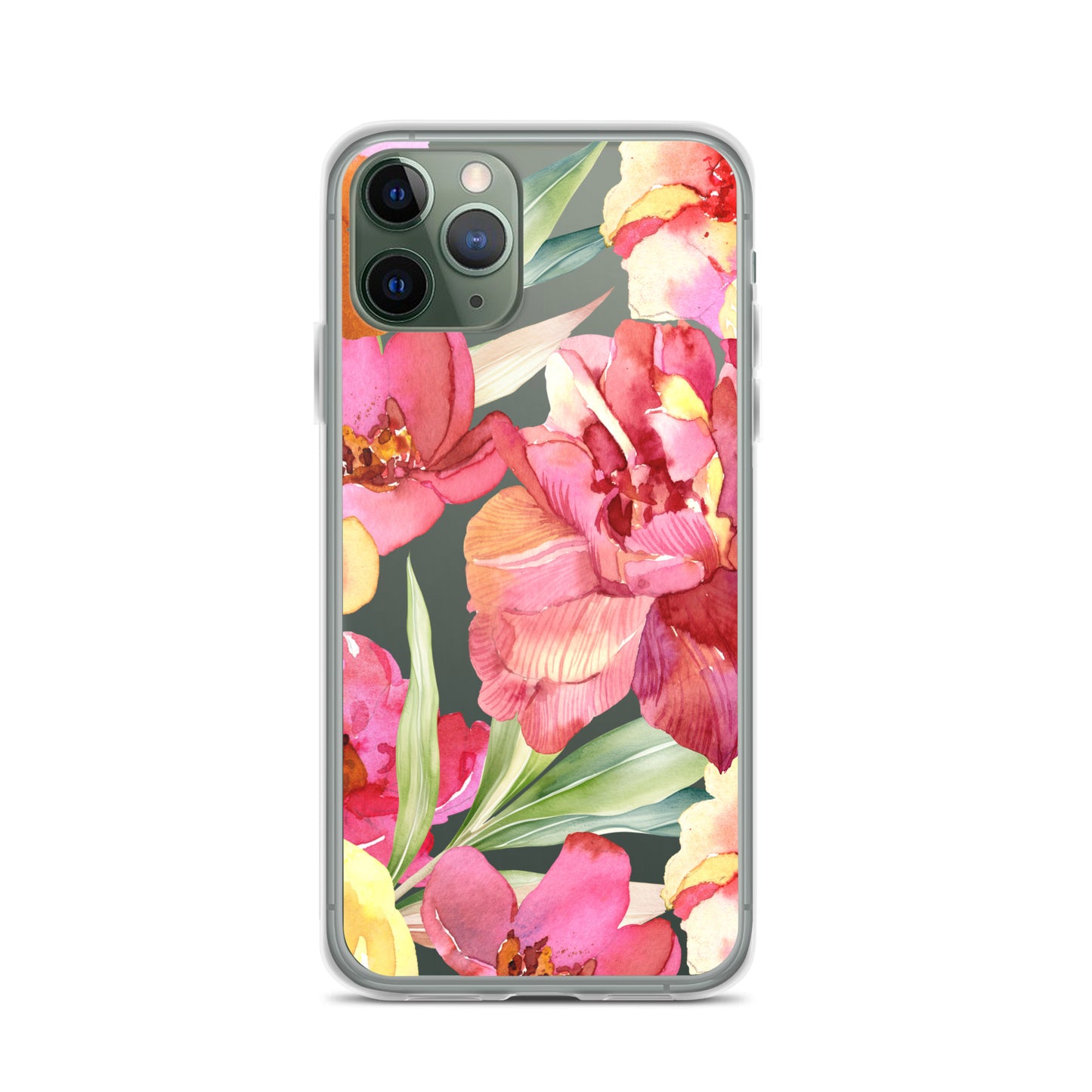 Funda transparente Blossom Burst para iPhone®