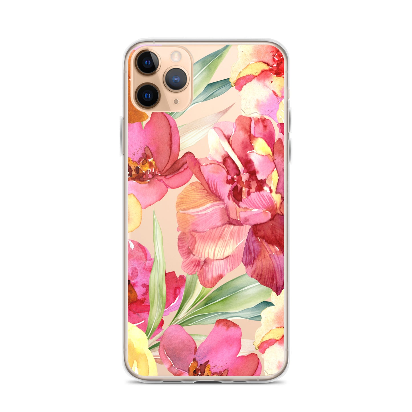 Funda transparente Blossom Burst para iPhone®