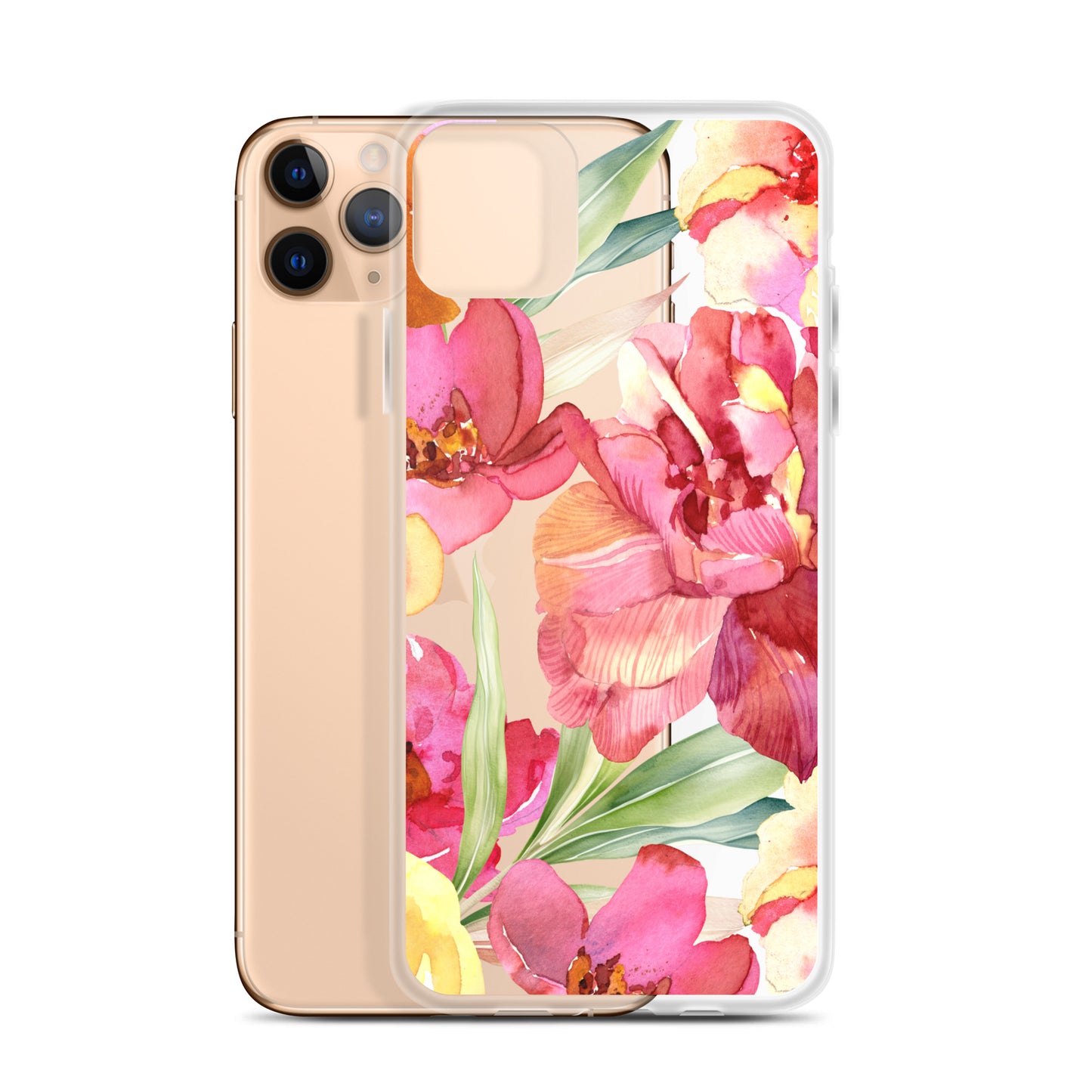 Funda transparente Blossom Burst para iPhone®