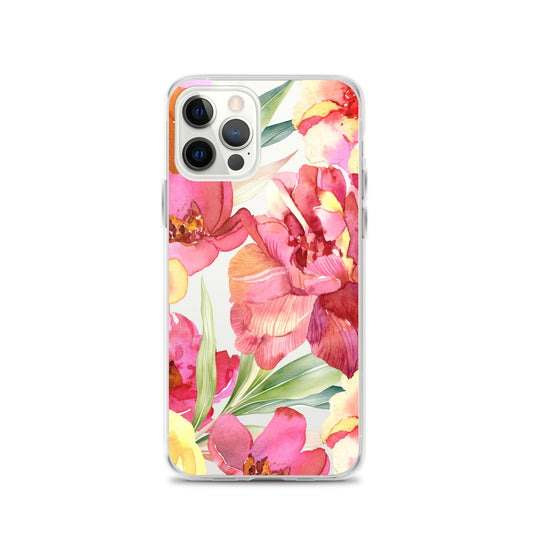 Funda transparente Blossom Burst para iPhone®