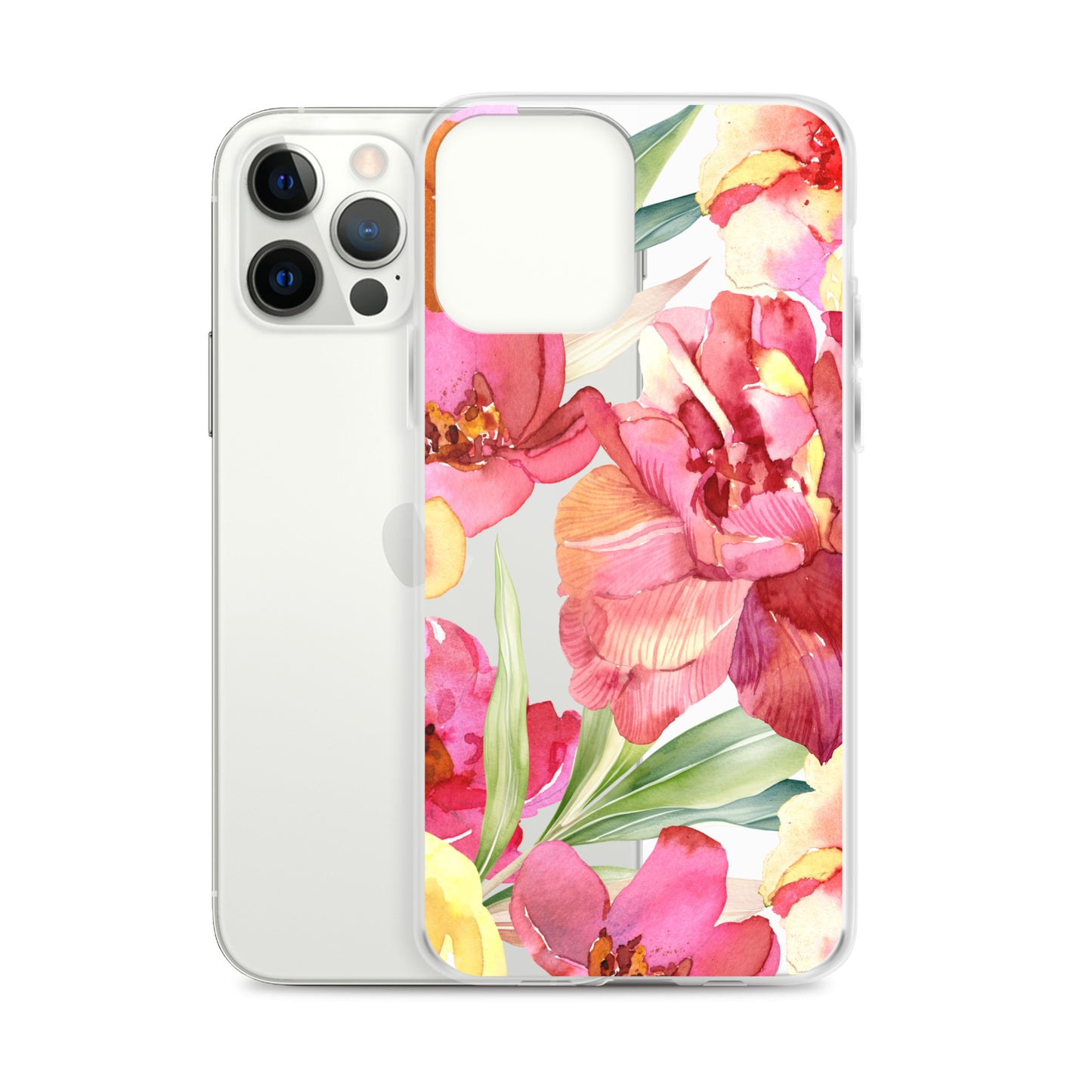 Funda transparente Blossom Burst para iPhone®