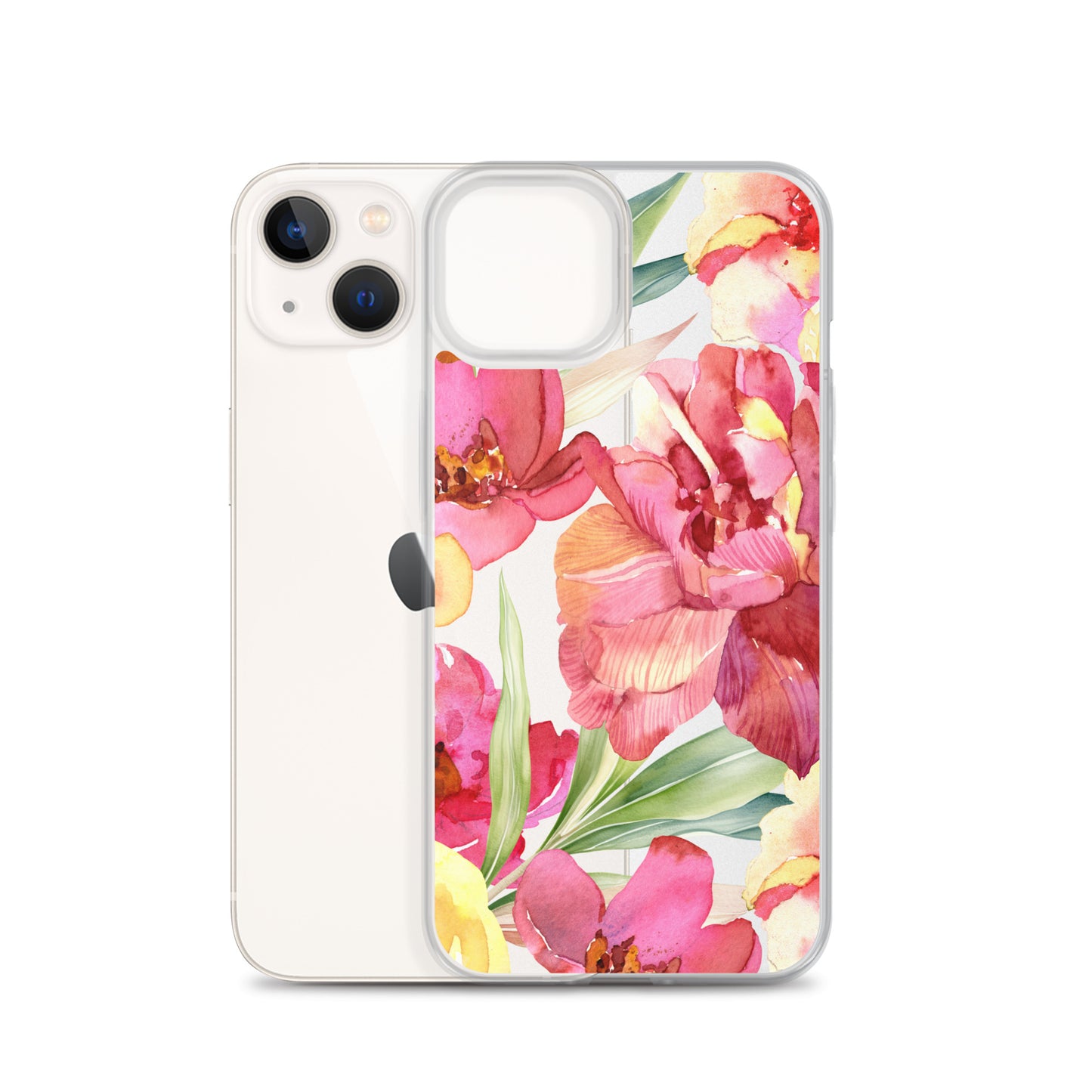 Funda transparente Blossom Burst para iPhone®