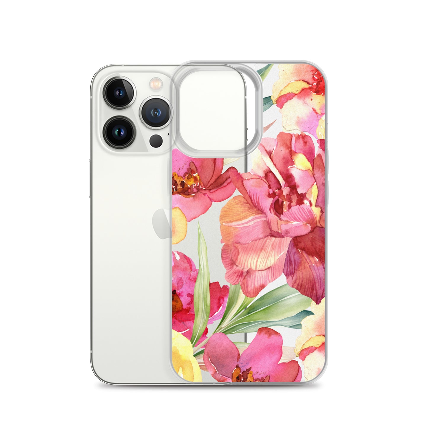 Funda transparente Blossom Burst para iPhone®