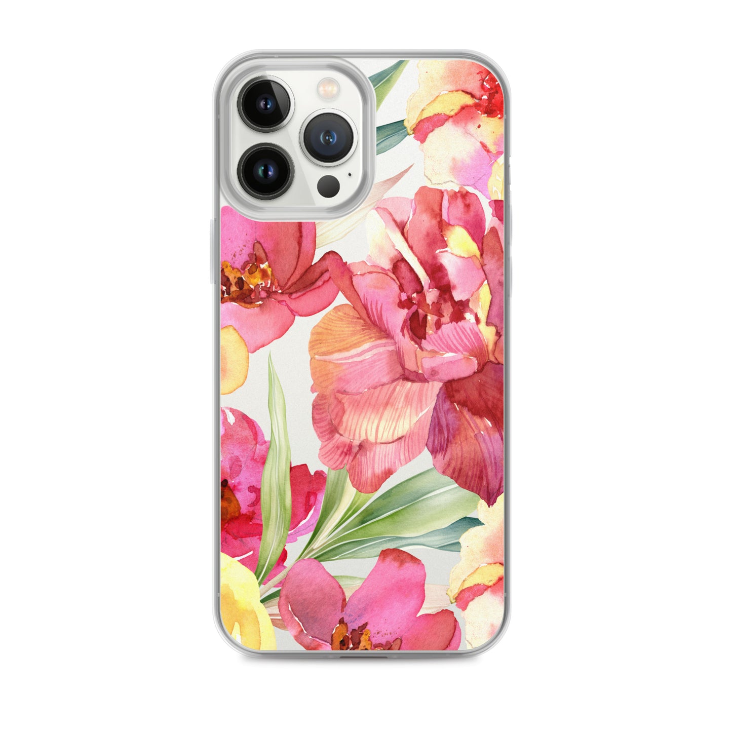 Funda transparente Blossom Burst para iPhone®