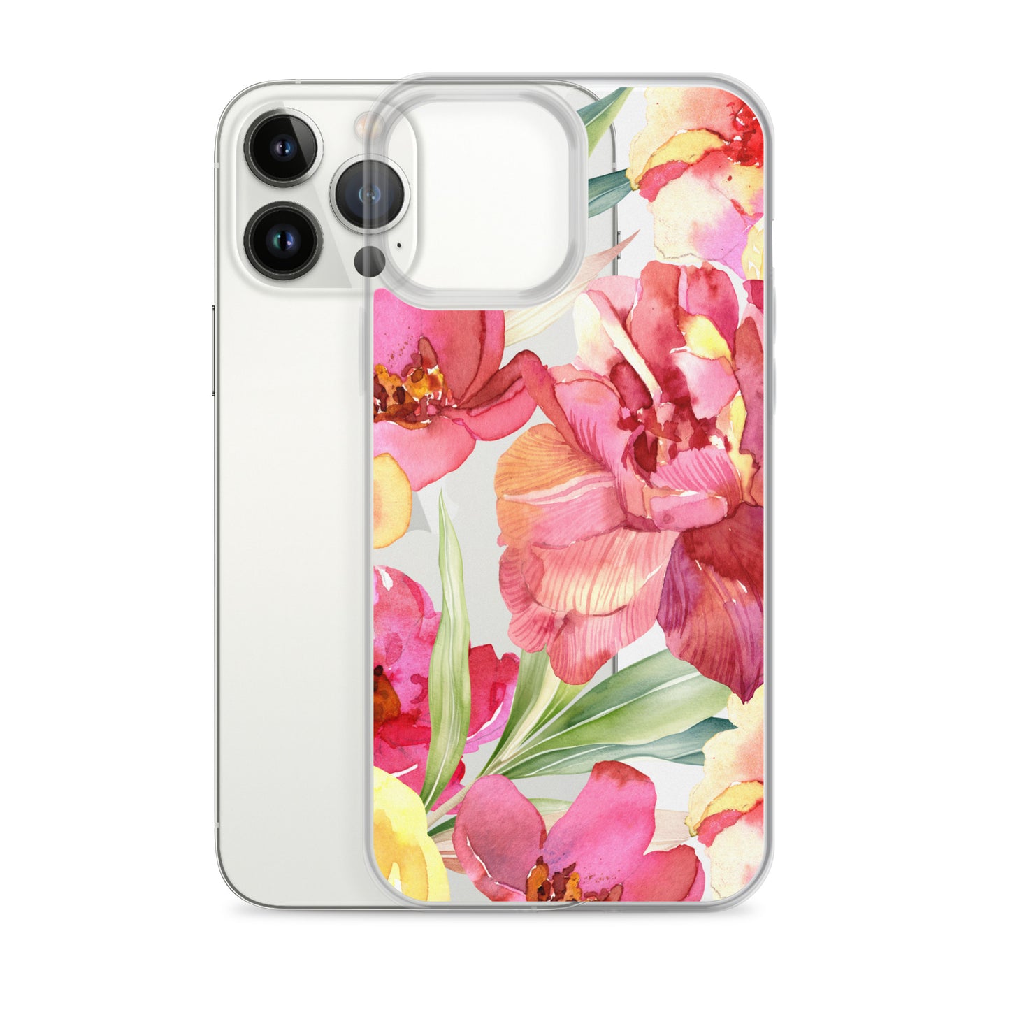 Funda transparente Blossom Burst para iPhone®