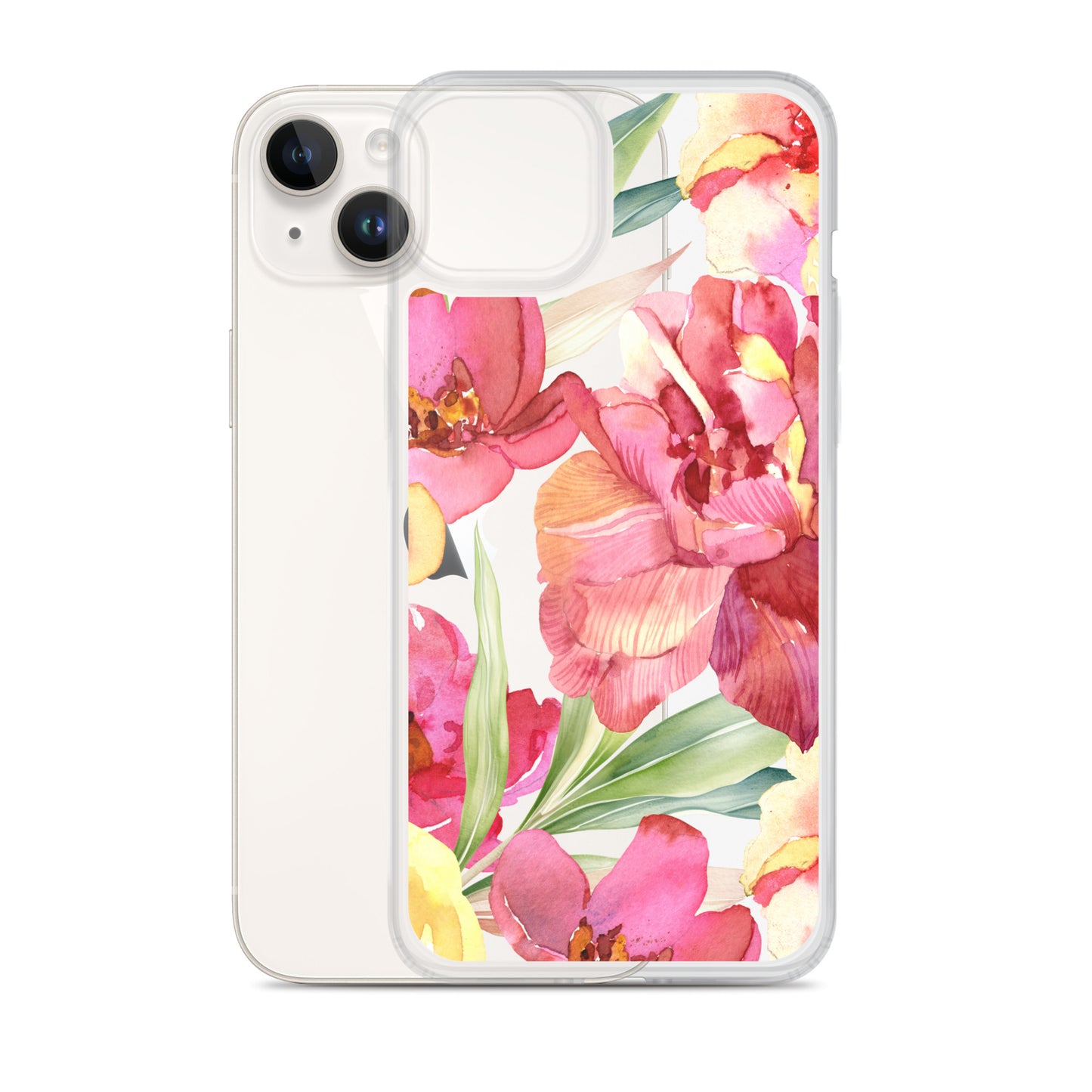 Funda transparente Blossom Burst para iPhone®