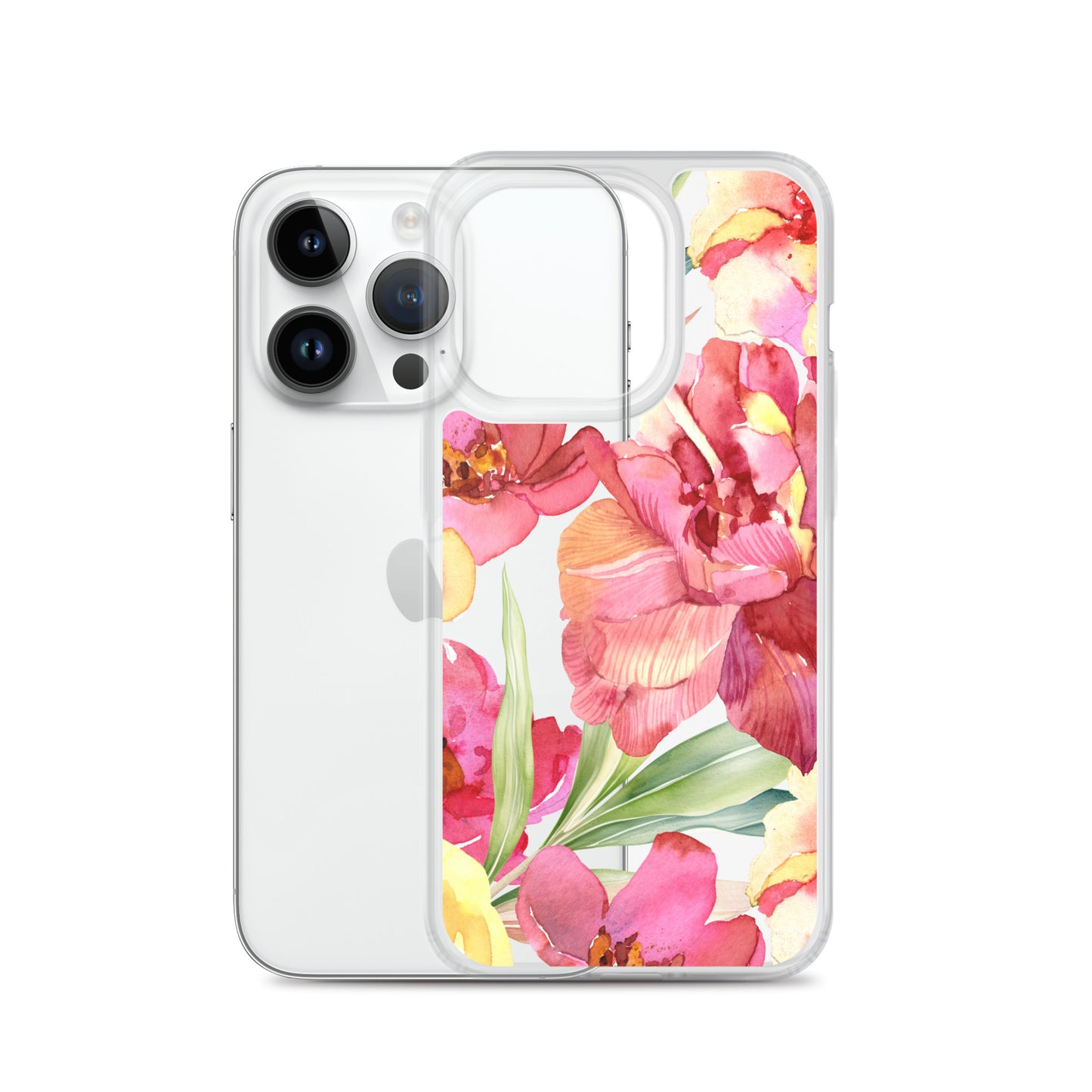 Funda transparente Blossom Burst para iPhone®