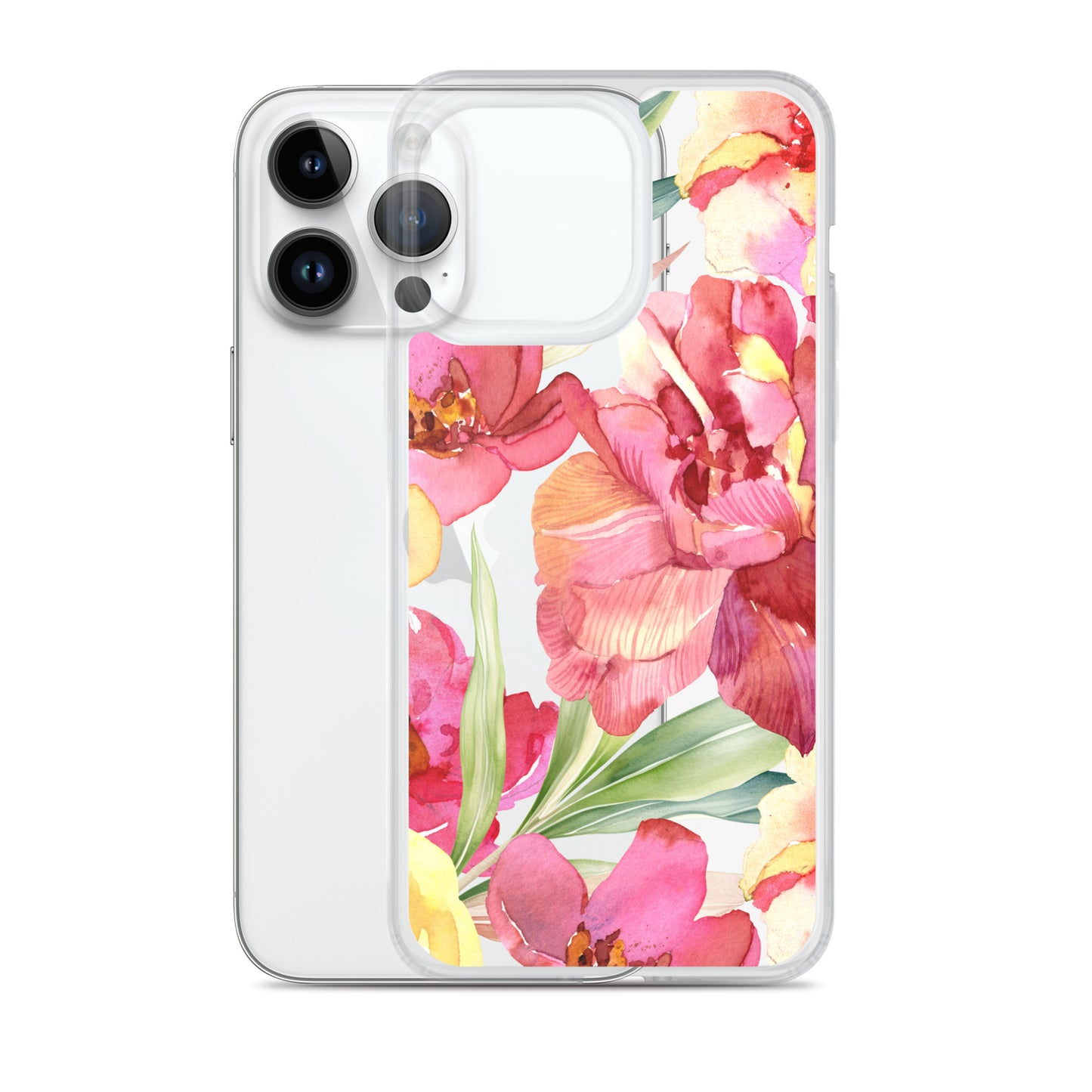 Funda transparente Blossom Burst para iPhone®