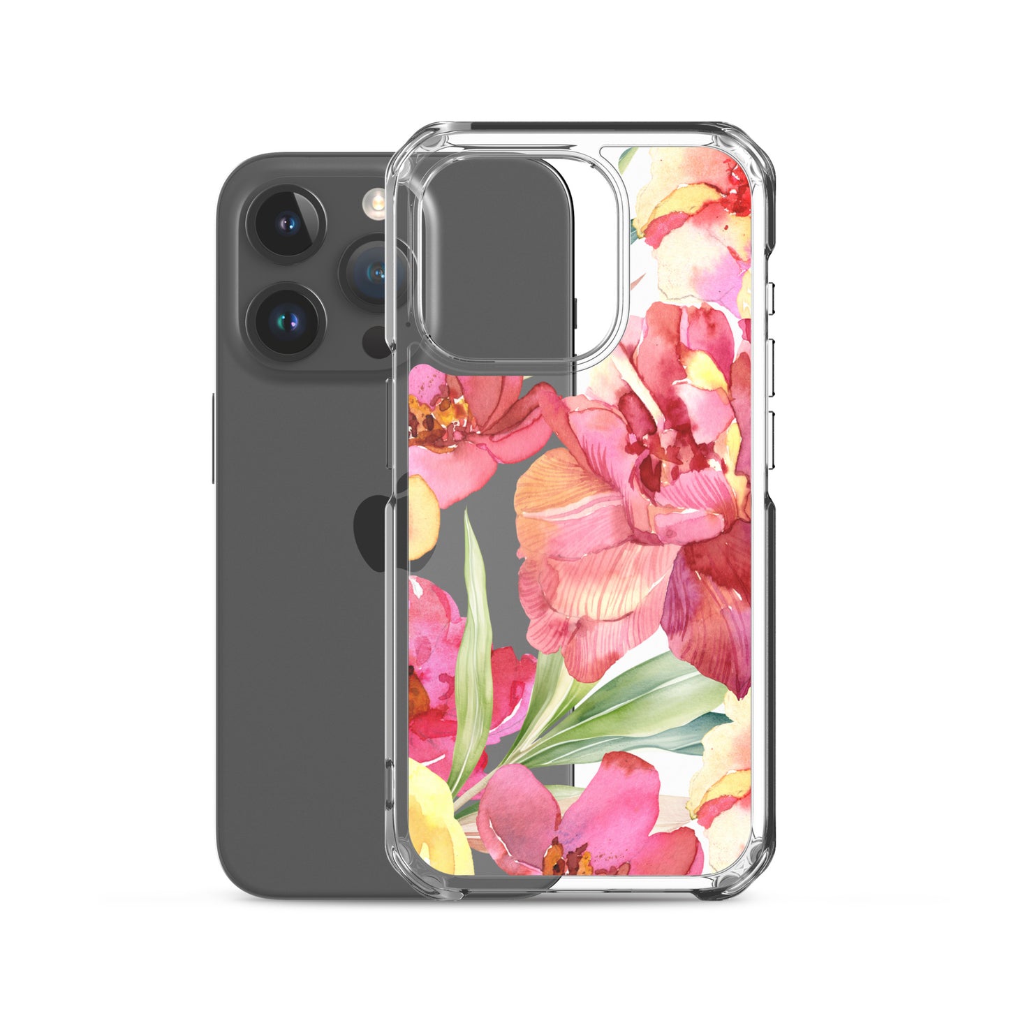 Funda transparente Blossom Burst para iPhone®