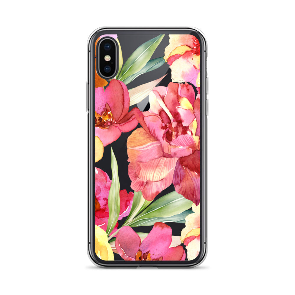 Funda transparente Blossom Burst para iPhone®